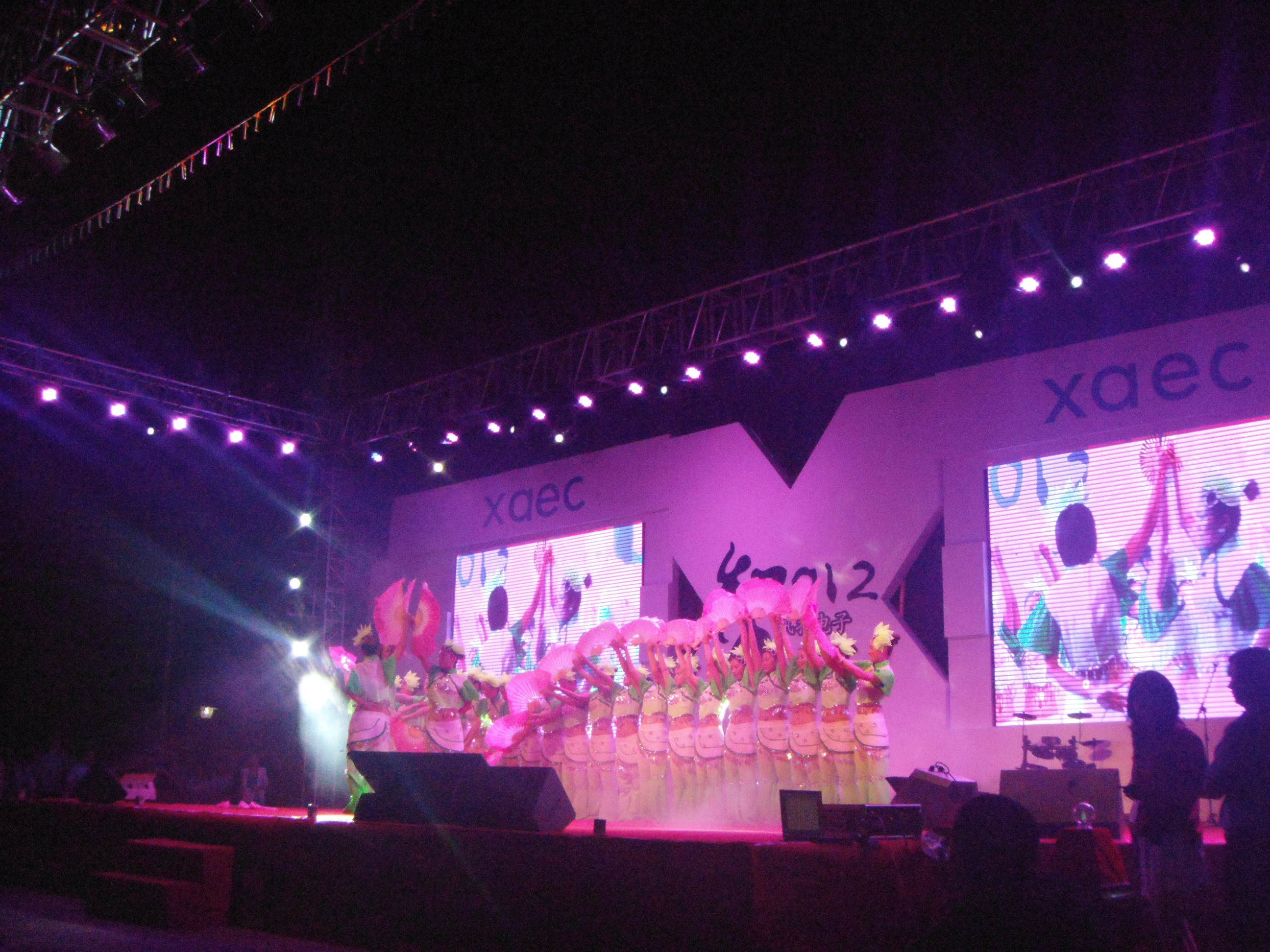 讯扬电子演出照片